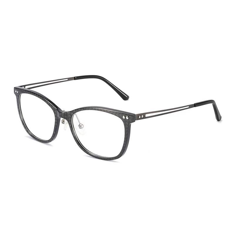 Stronger Ultralight Carbon Fiber Optical Frame with Metal Temples