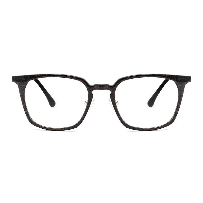 Ultralight Hard Stronger Carbon Fiber Optical Frame with Titanium Temples