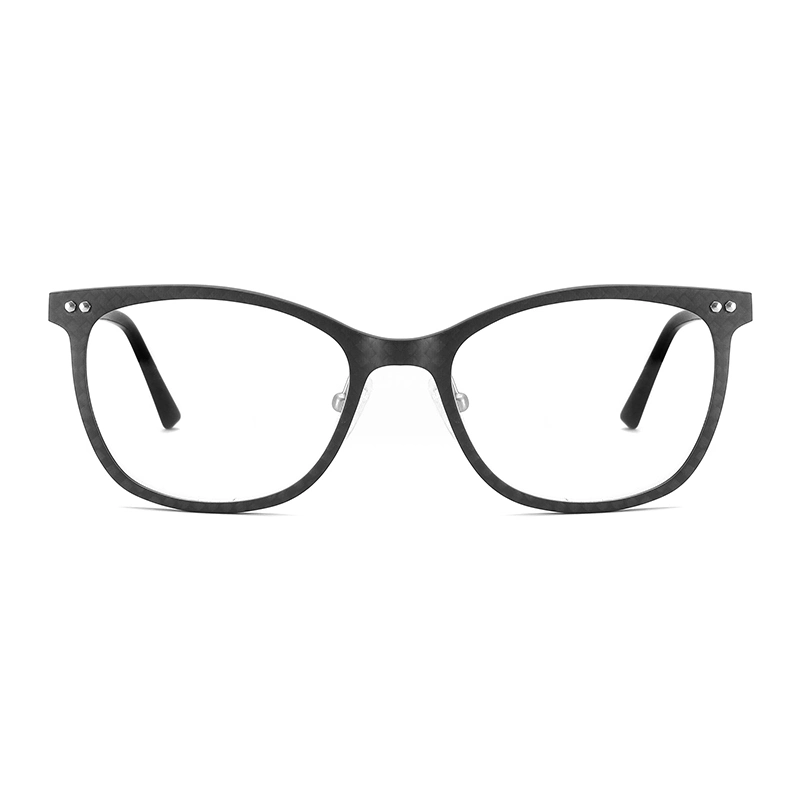 Stronger Ultralight Carbon Fiber Optical Frame with Metal Temples