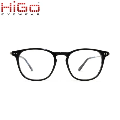 Gafas de acetato de diseño italiano Marco óptico de alta calidad de China
