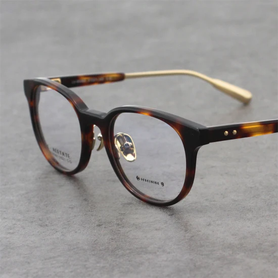 Marco óptico de la lente del acetato de celulosa de las gafas del diseño de Italia de la moda