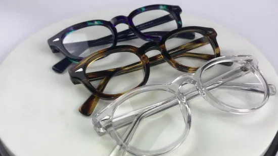 Marcos de gafas de acetato con logotipo personalizado Marco óptico de gafas (RT1085)